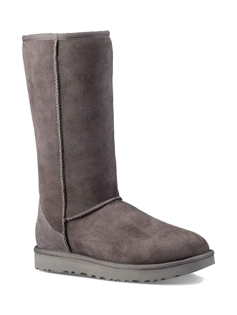 UGG Classic Short Suede Boots in Gray